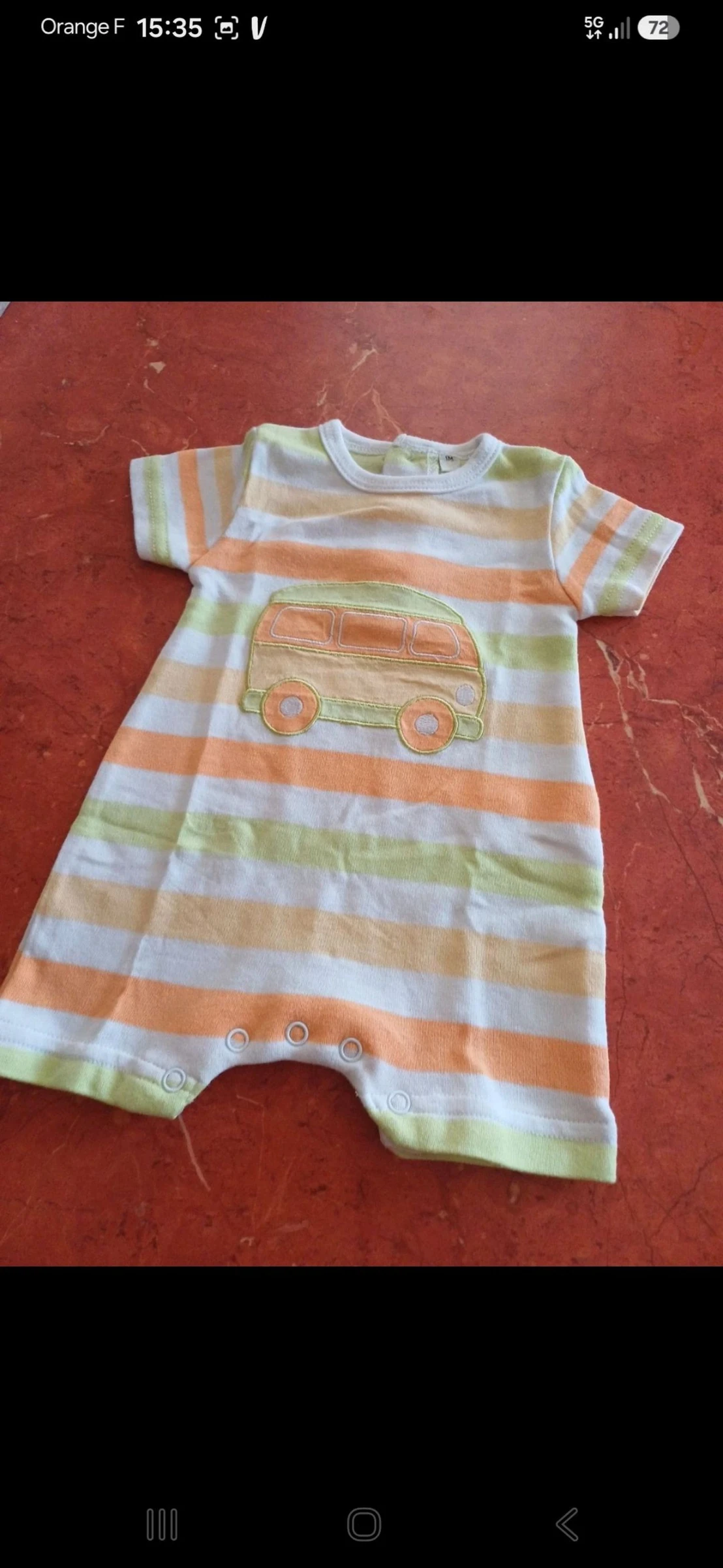 Combinaison d été bébé taille 1 mois